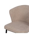 SILLA BEIGE TEJIDO-METAL CONTRACT 59 X 55 X 80 CM