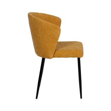 SILLA AMARILLO TEJIDO-METAL...