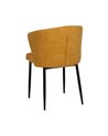 SILLA AMARILLO TEJIDO-METAL CONTRACT 59 X 55 X 80 CM