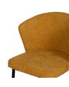 SILLA AMARILLO TEJIDO-METAL CONTRACT 59 X 55 X 80 CM