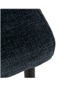 SILLA AZUL TEJIDO-METAL CONTRACT 59 X 55 X 80 CM