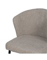 SILLA GRIS TEJIDO-METAL CONTRACT 59 X 55 X 80 CM