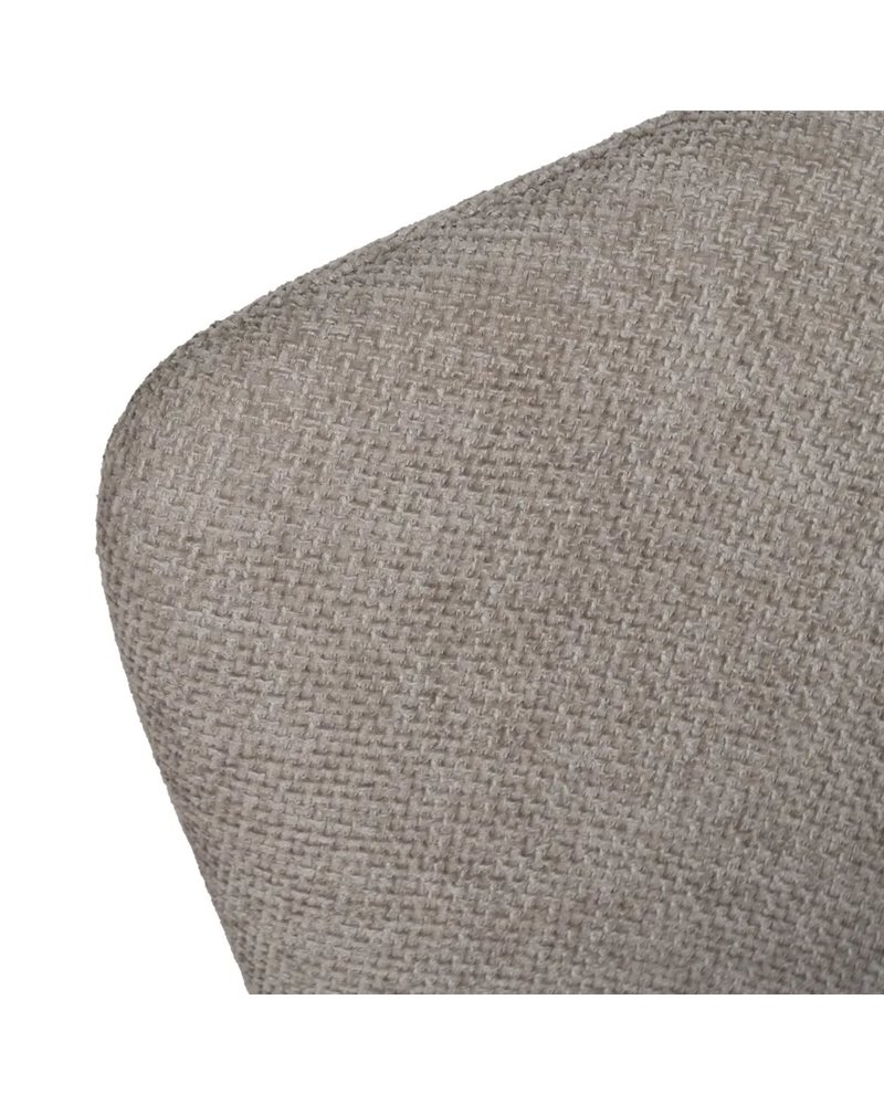 SILLA GRIS TEJIDO-METAL CONTRACT 59 X 55 X 80 CM
