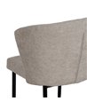 SILLA GRIS TEJIDO-METAL CONTRACT 59 X 55 X 80 CM