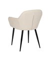 SILLA BLANCO TEJIDO-METAL CONTRACT 60 X 59 X 83 CM