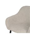 SILLA GRIS TEJIDO-METAL CONTRACT 60 X 59 X 83 CM