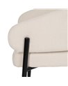 SILLA BLANCO TEJIDO-METAL CONTRACT 60 X 57 X 79 CM