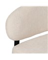 SILLA BLANCO TEJIDO-METAL CONTRACT 60 X 57 X 79 CM