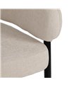 SILLA BLANCO TEJIDO-METAL CONTRACT 60 X 57 X 79 CM