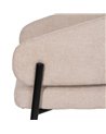 SILLA BEIGE TEJIDO-METAL CONTRACT 60 X 57 X 79 CM