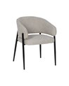 SILLA GRIS TEJIDO-METAL CONTRACT 60 X 57 X 79 CM