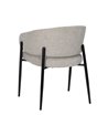 SILLA GRIS TEJIDO-METAL CONTRACT 60 X 57 X 79 CM