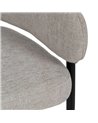 SILLA GRIS TEJIDO-METAL CONTRACT 60 X 57 X 79 CM