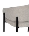 SILLA GRIS TEJIDO-METAL CONTRACT 60 X 57 X 79 CM