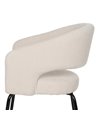 SILLA BLANCO TEJIDO-METAL CONTRACT 57 X 56 X 81 CM