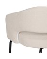 SILLA BLANCO TEJIDO-METAL CONTRACT 57 X 56 X 81 CM