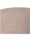 SILLA BEIGE TEJIDO-METAL CONTRACT 57 X 56 X 81 CM