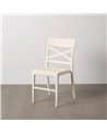 SILLA BLANCO POLIPROPILENO CONTRACT 44 X 51 X 84 CM