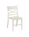 SILLA BLANCO POLIPROPILENO CONTRACT 44 X 51 X 84 CM