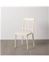 SILLA BLANCO POLIPROPILENO CONTRACT 42 X 54 X 83 CM