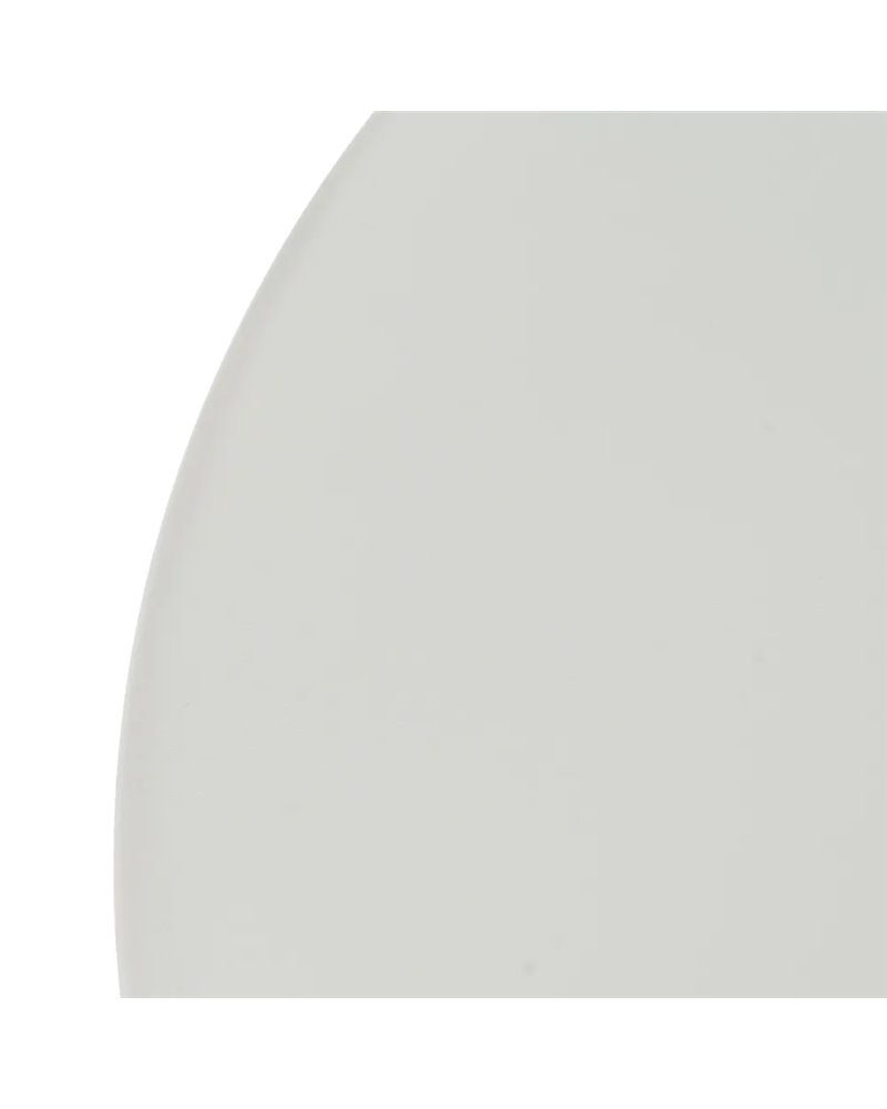 MESA BLANCO METAL 100 X 100 X 74 CM