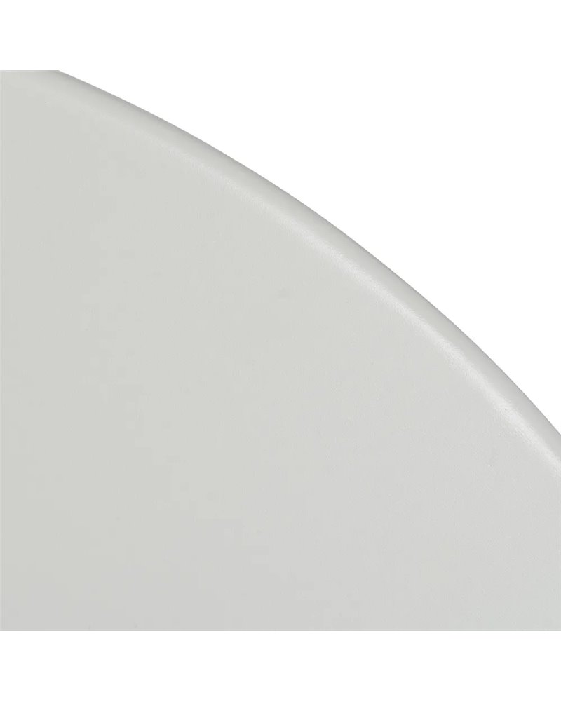 MESA BLANCO METAL 100 X 100 X 74 CM