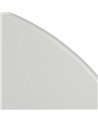 MESA BLANCO METAL 100 X 100 X 74 CM