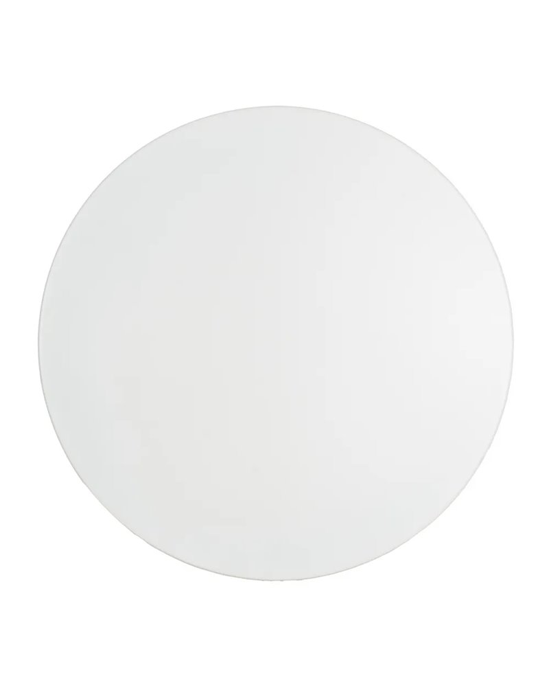MESA BLANCO METAL 100 X 100 X 74 CM