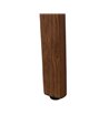 SILLA BEIGE-MARRÓN TEJIDO-MADERA 61 X 56 X 82 CM