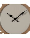 RELOJ PARED NATURAL DM-METAL 57,50 X 4 X 57,50 CM