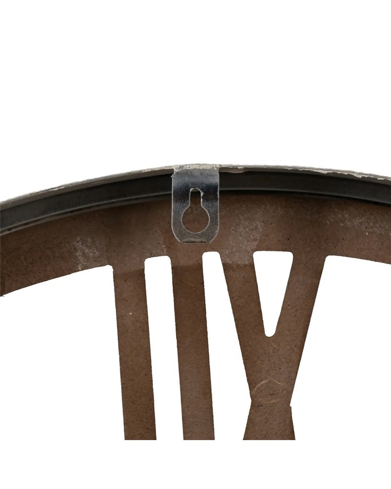 RELOJ PARED NATURAL DM-METAL 57,50 X 4 X 57,50 CM