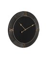 RELOJ PARED NEGRO DM-METAL 61 X 2,50 X 61 CM