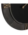RELOJ PARED NEGRO DM-METAL 61 X 2,50 X 61 CM