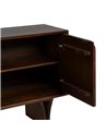 MUEBLE AUXILIAR MARRÓN MADERA DE ACACIA 90 X 40 X 80 CM