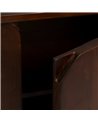 MUEBLE AUXILIAR MARRÓN MADERA DE ACACIA 90 X 40 X 80 CM