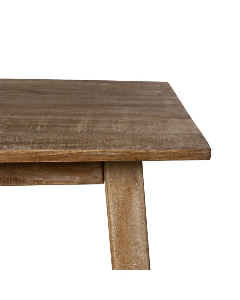 MESA ALTA NATURAL MADERA DE MANGO SALÓN 110 X 60 X 110 CM