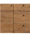 MUEBLE AUXILIAR NATURAL MADERA DE MANGO 80 X 40 X 80 CM