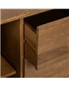 MUEBLE AUXILIAR NATURAL MADERA DE MANGO 80 X 40 X 80 CM