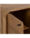 MUEBLE AUXILIAR NATURAL MADERA DE MANGO 80 X 40 X 80 CM