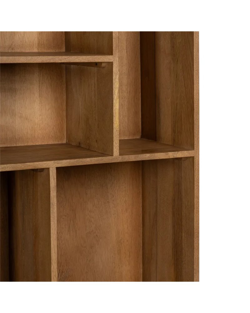 MUEBLE AUXILIAR NATURAL MADERA DE MANGO 60 X 30 X 160 CM