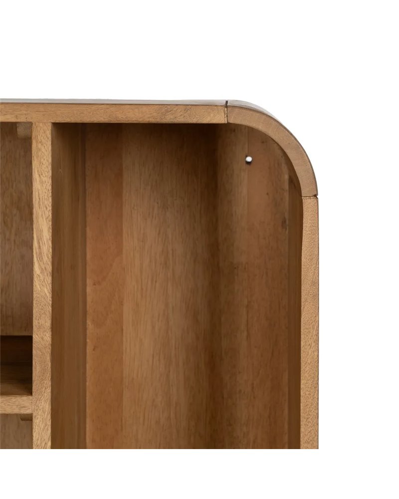 MUEBLE AUXILIAR NATURAL MADERA DE MANGO 60 X 30 X 160 CM