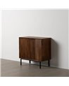MUEBLE AUXILIAR MADERA DE MANGO SALÓN 80 X 40 X 80 CM