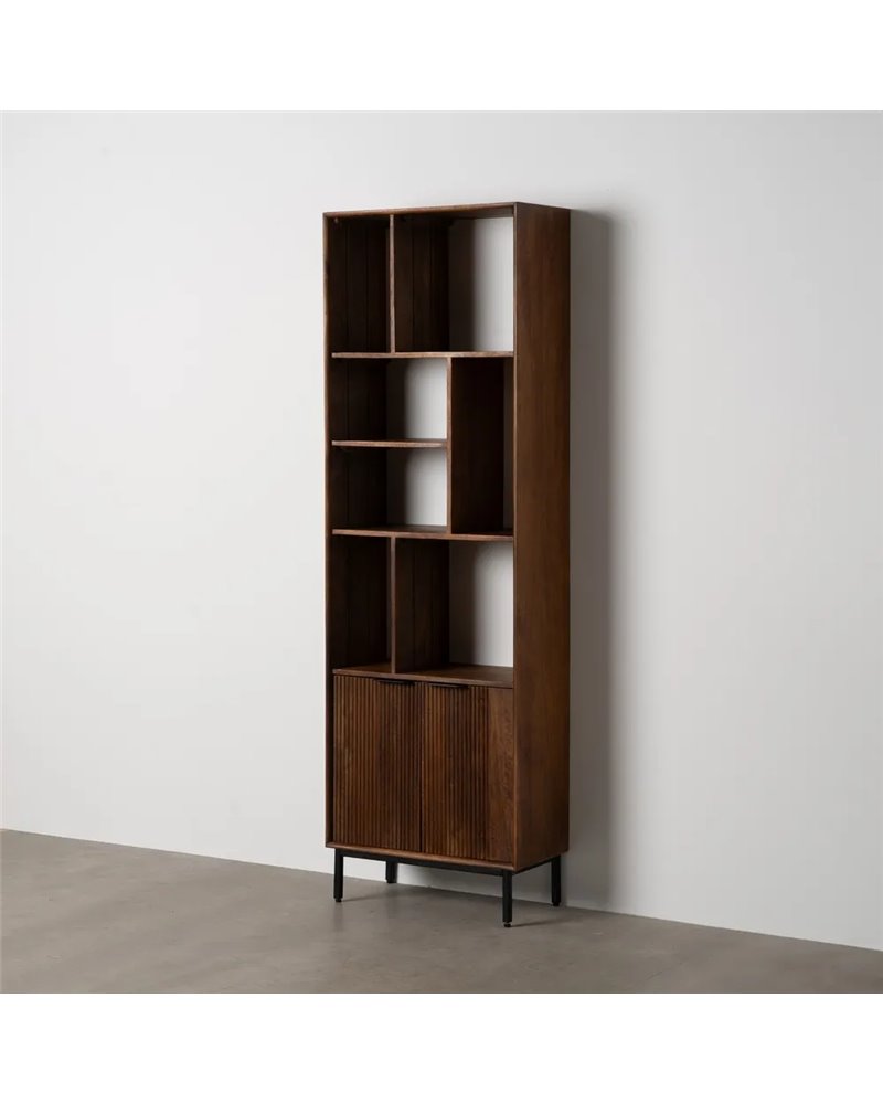 MUEBLE AUXILIAR MADERA DE MANGO SALÓN 60 X 30 X 190 CM
