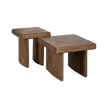 MESA AUXILIAR MARRÓN MADERA...