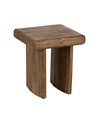 MESA AUXILIAR MARRÓN MADERA DE MANGO 45 X 45 X 50 CM