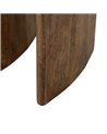 MESA AUXILIAR MARRÓN MADERA DE MANGO 45 X 45 X 50 CM