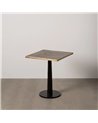 MESA AUXILIAR ALUMINIO SALÓN 60 X 60 X 73 CM