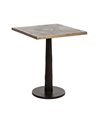 MESA AUXILIAR ALUMINIO SALÓN 60 X 60 X 73 CM