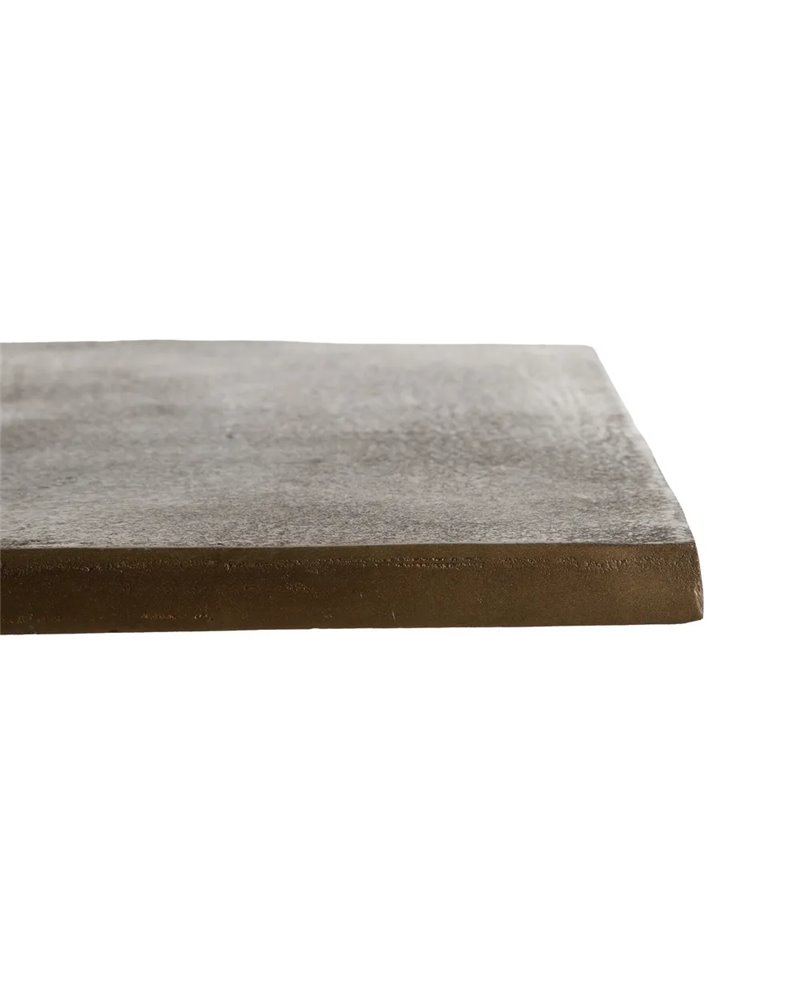 MESA AUXILIAR ALUMINIO SALÓN 60 X 60 X 73 CM