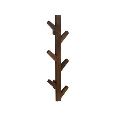 PERCHERO MIEL MADERA DE MANGO DECORACIÓN 23 X 7 X 78 CM